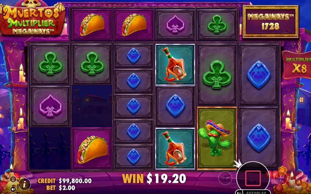 Free Spins Round screen during the feature