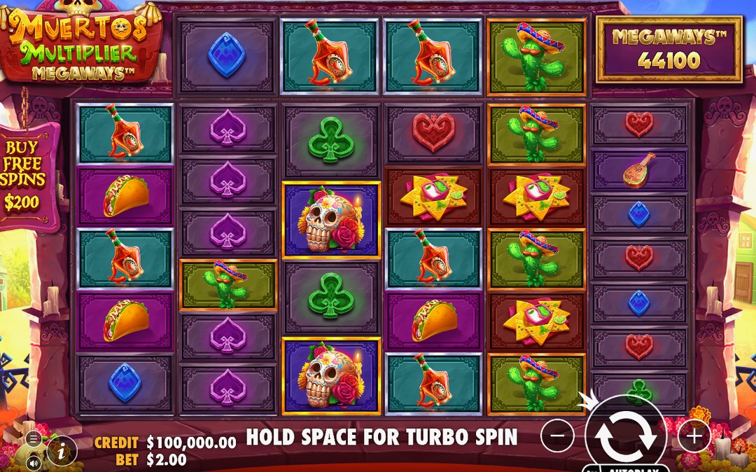 Muertos Multiplier Megaways