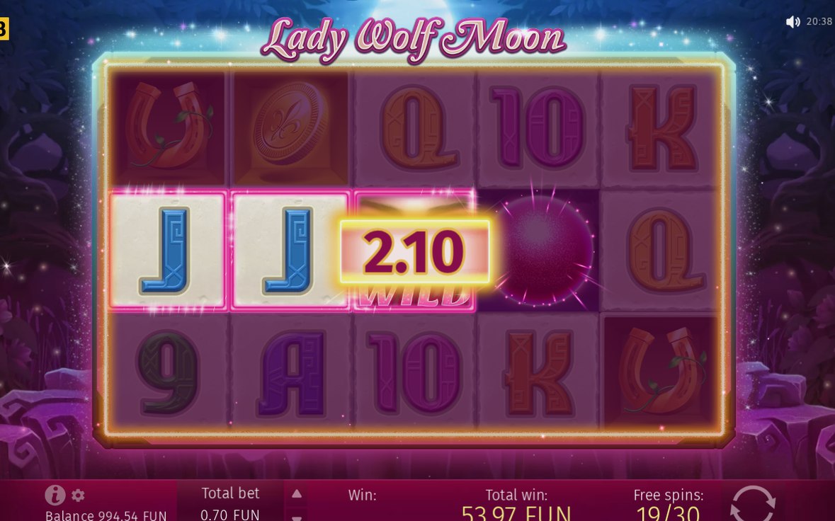 Free Spins round with wins multiplied by x3